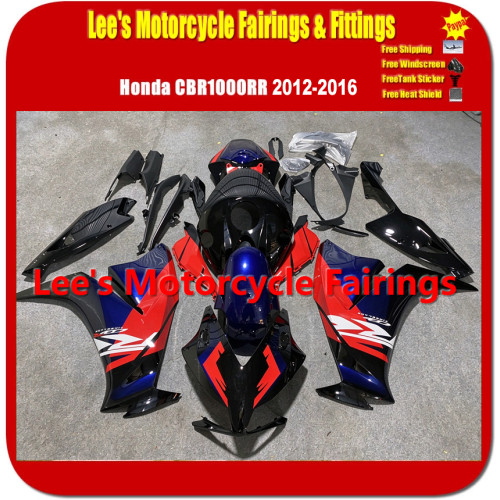Honda CBR1000RR 2012- 2016 Blue Red Version Injection Mold Fairing Kit ABS Bodywork Honda CBR1000RR 2012- 2016 Blue Red Version Injection Mold Fairing Kit ABS Bodywork
