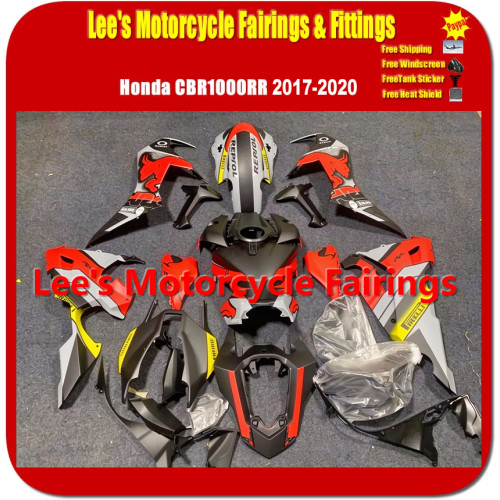 Honda CBR1000RR 2017-2020 Repsol Red Bull Style Injection Mold Fairing Kit ABS Bodywork Honda CBR1000RR 2017-2020 Repsol Red Bull Style Injection Mold Fairing Kit ABS Bodywork