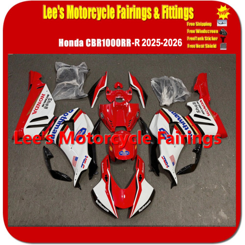 Honda CBR1000RR-R 2025 2026 Rothmans Style Injection Mold Fairing Kit ABS Motorcycle Bodywork Honda CBR1000RR-R 2025 2026 Rothmans Style Injection Mold Fairing Kit ABS Motorcycle Bodywork