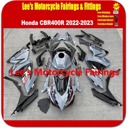Honda CBR400R 2022-2023 Grey Painted ABS Fairing Kit, Full Injection Molded Motorcycle Bodywork Set
