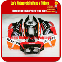 Honda CBR400RR NC23 1987-1989 Repsol Style ABS Fairing Kit Bodywork Honda CBR400RR NC23 1987-1989 Repsol Style ABS Fairing Kit Bodywork