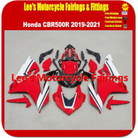 Honda CBR500R 2019-2021 Red White Painted ABS Fairing Kit, Full Injection Molded Motorcycle Bodywork Set Honda CBR500R 2019-2021 Red White Painted ABS Fairing Kit, Full Injection Molded Motorcycle Bodywork Set