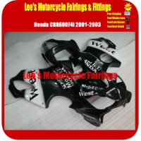 Honda CBR600F4i Fairing Kit 2001-2003, Injection Molded ABS Aftermarket Bodywork, West Racing Replica Style