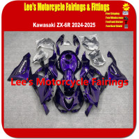 Kawasaki Ninja ZX-6R (ZX636H) 2024-2025 Fairing Kit, Injection Mold Gloss Purple Kawasaki Logo Bodywork Kawasaki Ninja ZX-6R (ZX636H) 2024-2025 Fairing Kit, Injection Mold Gloss Purple Kawasaki Logo Bodywork