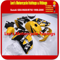Suzuki GSX-R600 GSX-R750 SRAD 1998-2000 Fairing Kit,ABS Bodywork Yellow Black Replacement Bodywork