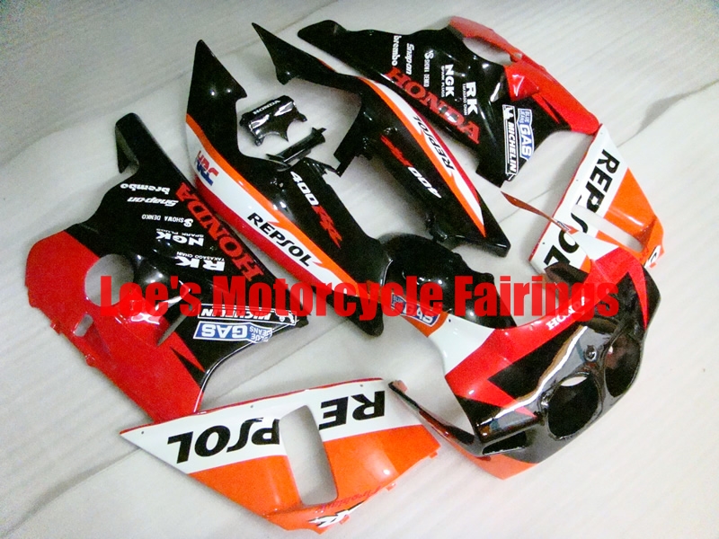 Honda CBR400RR NC23 1987-1989 aftermarket motorcycle fairings kit, painted ABS bodywork Honda CBR400RR NC23 1987-1989 aftermarket motorcycle fairings kit