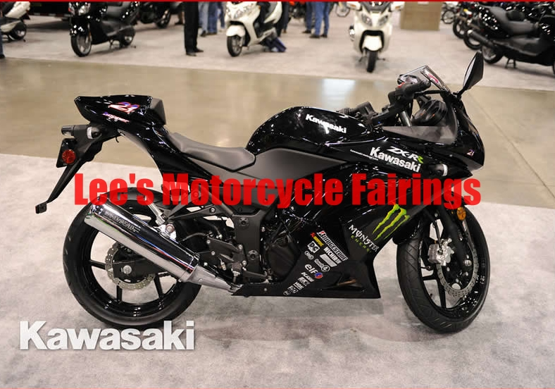 Kawasaki Ninja 250R (EX250J) 2008-2012 aftermarket motorcycle fairing kit