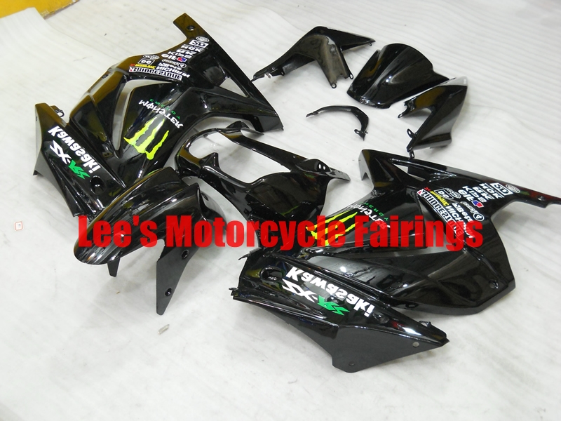 Kawasaki Ninja 250R (EX250J) 2008-2012 aftermarket motorcycle fairing kit