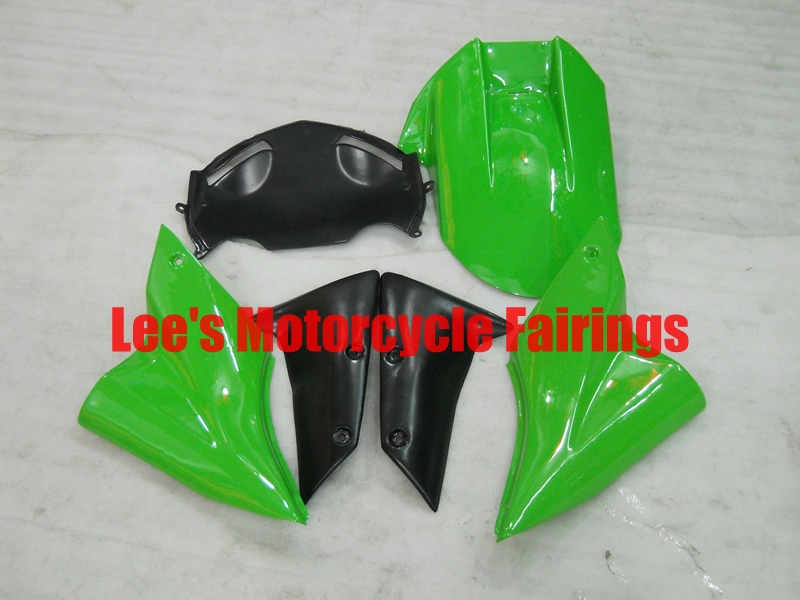 Kawasaki aftermarket motorcycle replacement fairings kit, painted ABS bodywork Kawasaki Ninja ZX10R 2006-2007 (ZX1000D)aftermarket motorcycle fairing kit