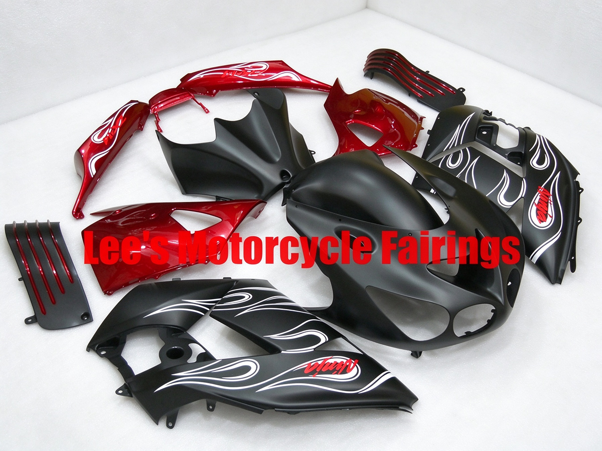 Kawasaki aftermarket motorcycle replacement fairings kit, painted ABS bodywork Kawasaki Ninja ZX-14R (ZXT40A) 2006-2011 aftermarket motorcycle fairing kit
