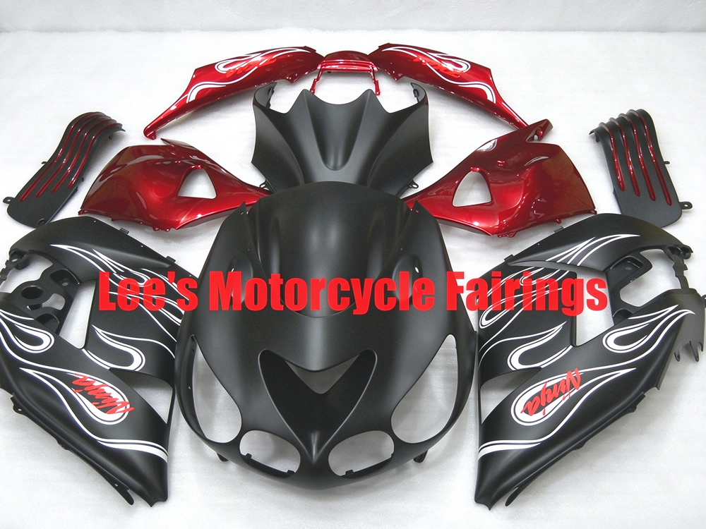 Kawasaki aftermarket motorcycle replacement fairings kit, painted ABS bodywork Kawasaki Ninja ZX-14R (ZXT40A) 2006-2011 aftermarket motorcycle fairing kit