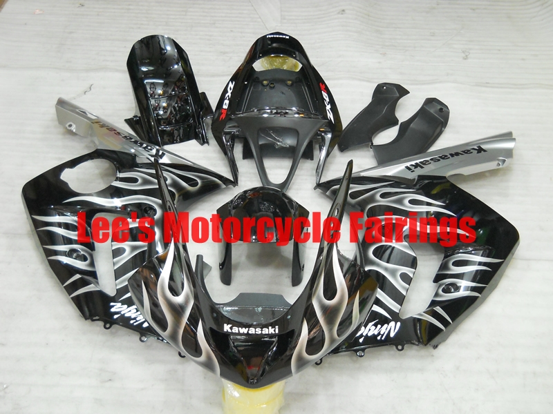 Kawasaki Ninja ZX-6R ZX-6RR ZX636B 2003-2004 aftermarket motorcycle fairing kit