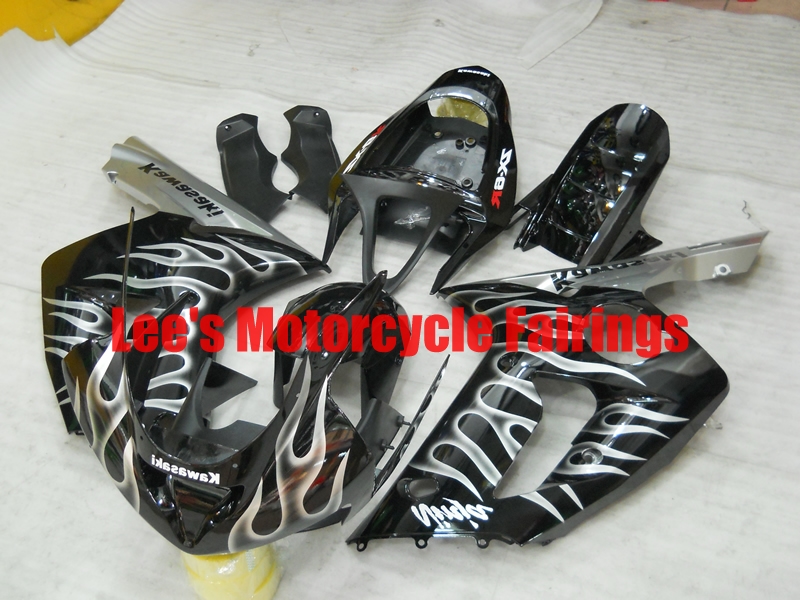 Kawasaki Ninja ZX-6R ZX-6RR ZX636B 2003-2004 aftermarket motorcycle fairing kit