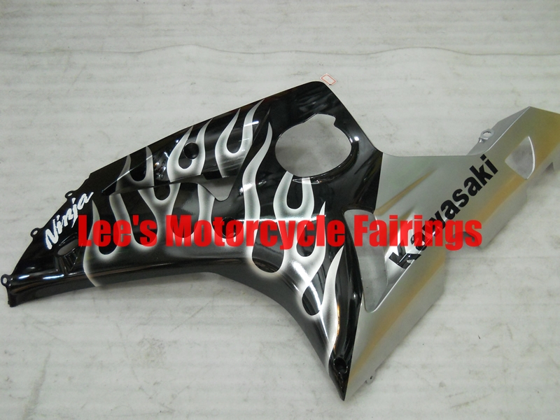 Kawasaki Ninja ZX-6R ZX-6RR ZX636B 2003-2004 aftermarket motorcycle fairing kit