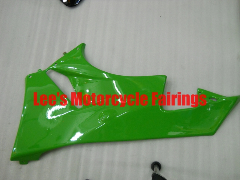 Kawasaki aftermarket motorcycle replacement fairings kit, painted ABS bodywork Kawasaki Ninja ZX-6R 2009-2012 aftermarket motorcycle fairing kit