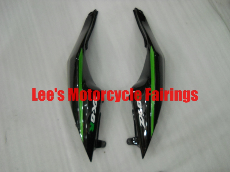 Kawasaki aftermarket motorcycle replacement fairings kit, painted ABS bodywork Kawasaki Ninja ZX-6R 2009-2012 aftermarket motorcycle fairing kit