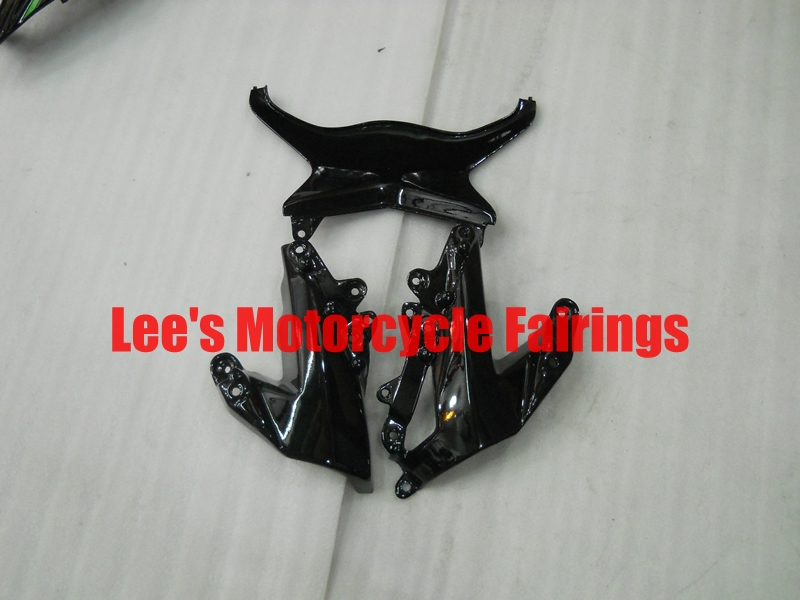 Kawasaki aftermarket motorcycle replacement fairings kit, painted ABS bodywork Kawasaki Ninja ZX-6R 2009-2012 aftermarket motorcycle fairing kit