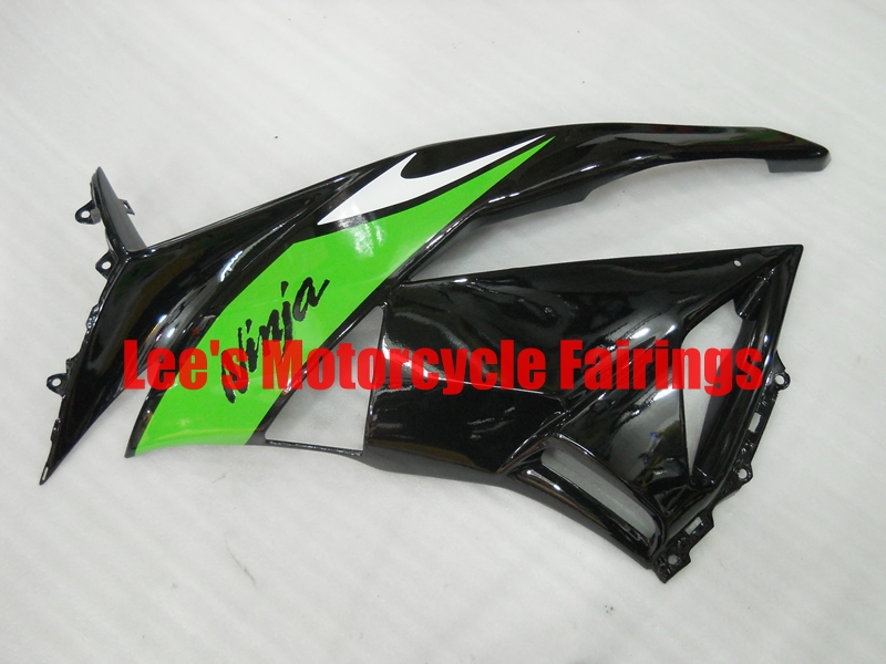 Kawasaki aftermarket motorcycle replacement fairings kit, painted ABS bodywork Kawasaki Ninja ZX-6R 2009-2012 aftermarket motorcycle fairing kit