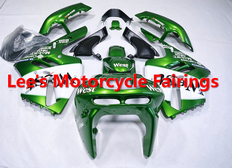 Kawasaki aftermarket motorcycle replacement fairings kit, painted ABS bodywork Kawasaki Ninja ZX-9R (ZX900B) 1994-1997 aftermarket motorcycle fairing kit